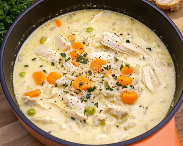 Chicken & rice soup recipe