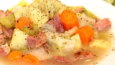 Potato soup recipe with ham