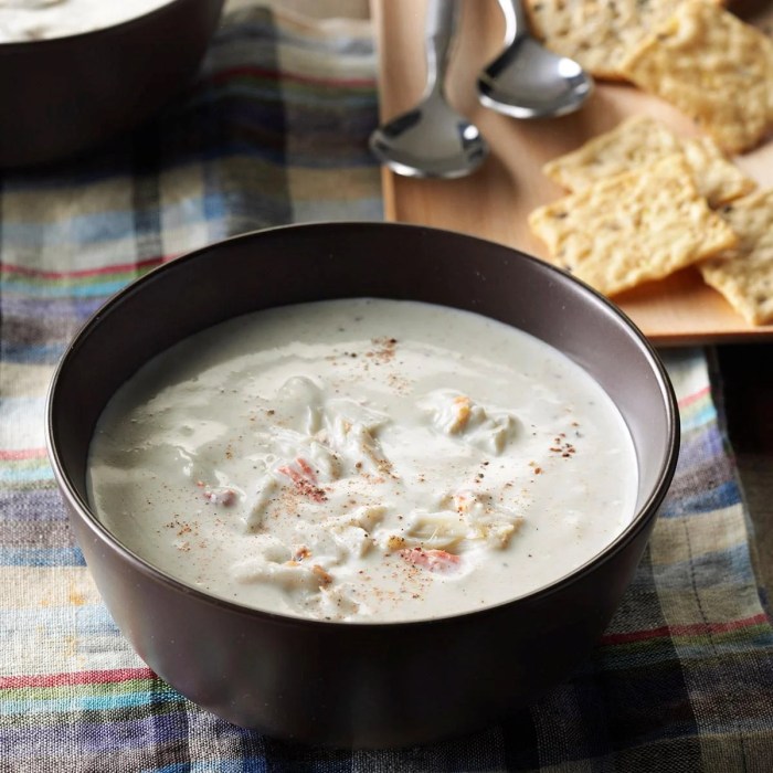 Crab cream soup recipe