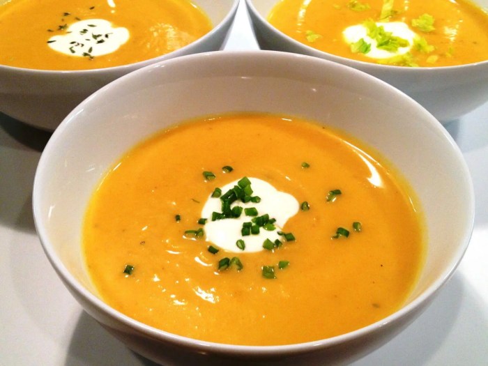 Easy butternut soup recipe