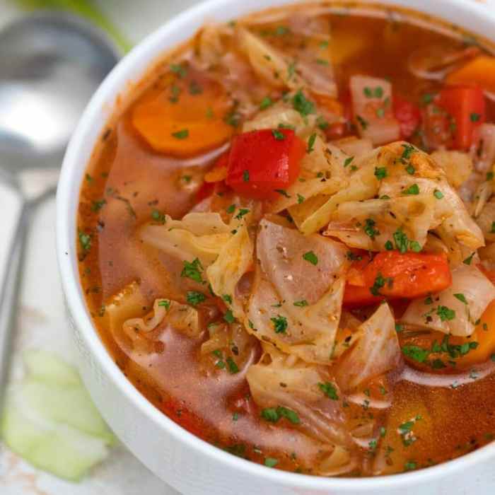 Recipe cabbage soup