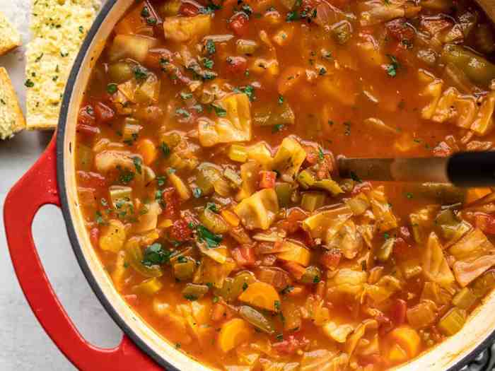 Recipe cabbage soup