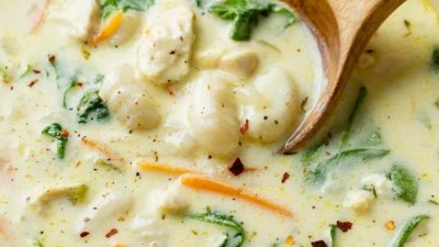 Recipe for olive garden gnocchi soup