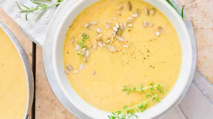 Creamy vegetable soup recipes