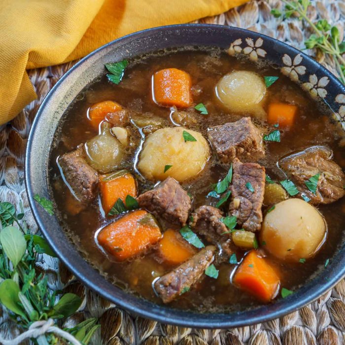 Beef stock soup recipe