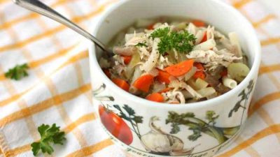 Healthy Chicken Noodle Soup Recipe