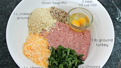 Meatloaf recipe with french onion soup mix