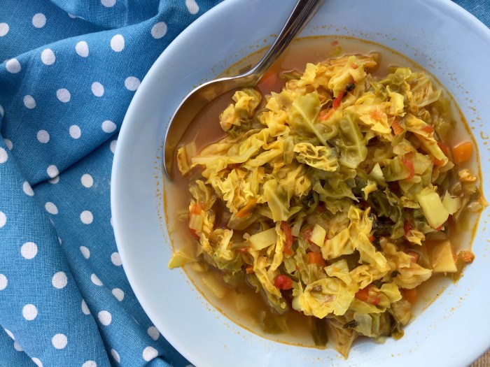 Cabbage soup detox recipe