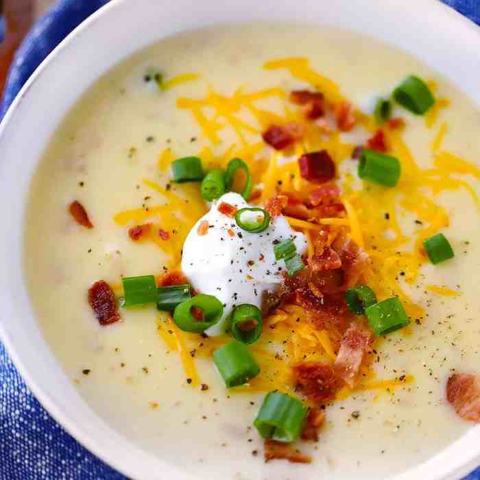 Instant pot potato soup recipe