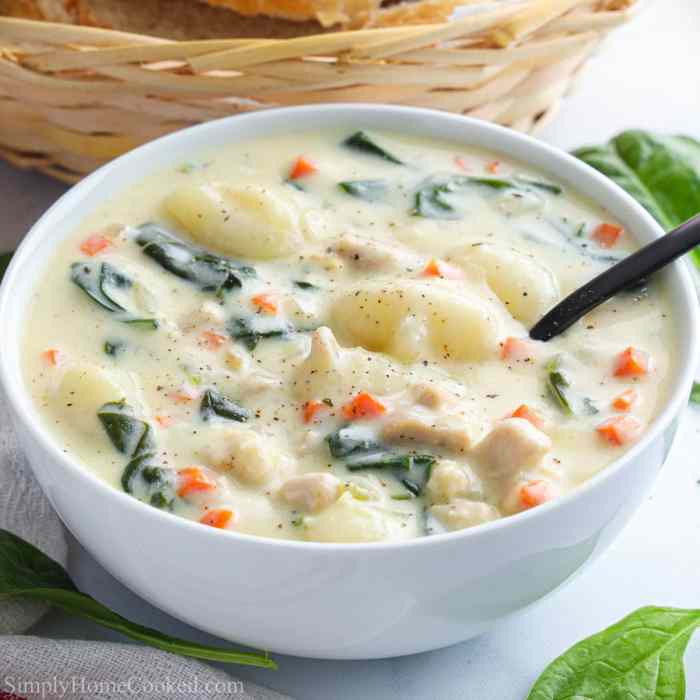 Olive garden soup recipes chicken gnocchi