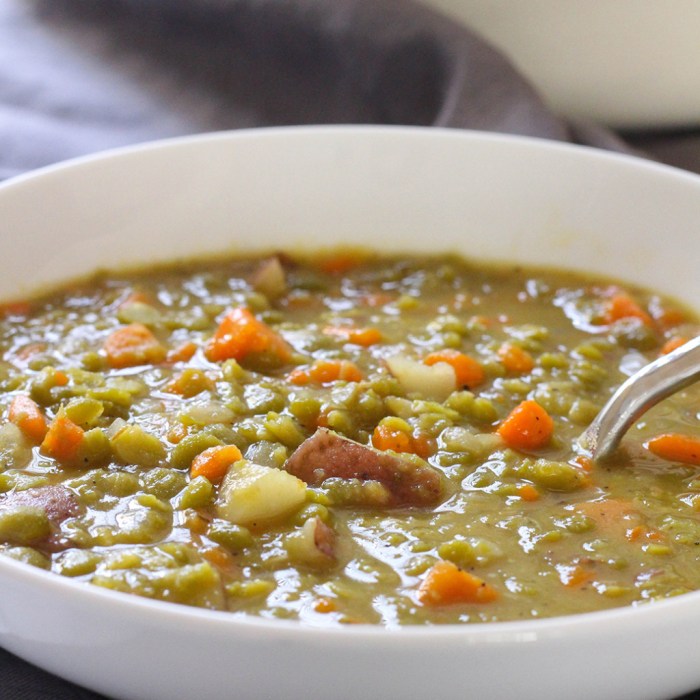 Pea soup recipe vegan