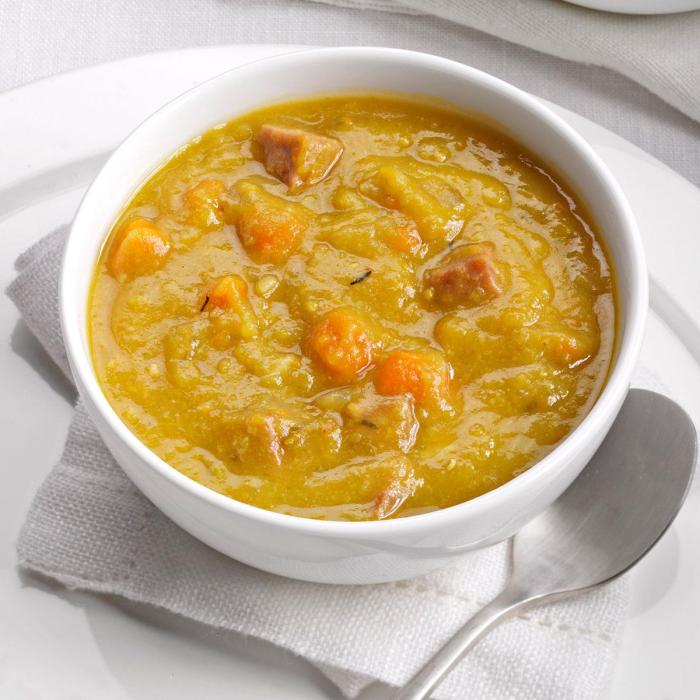 Split pea soup in crockpot recipe