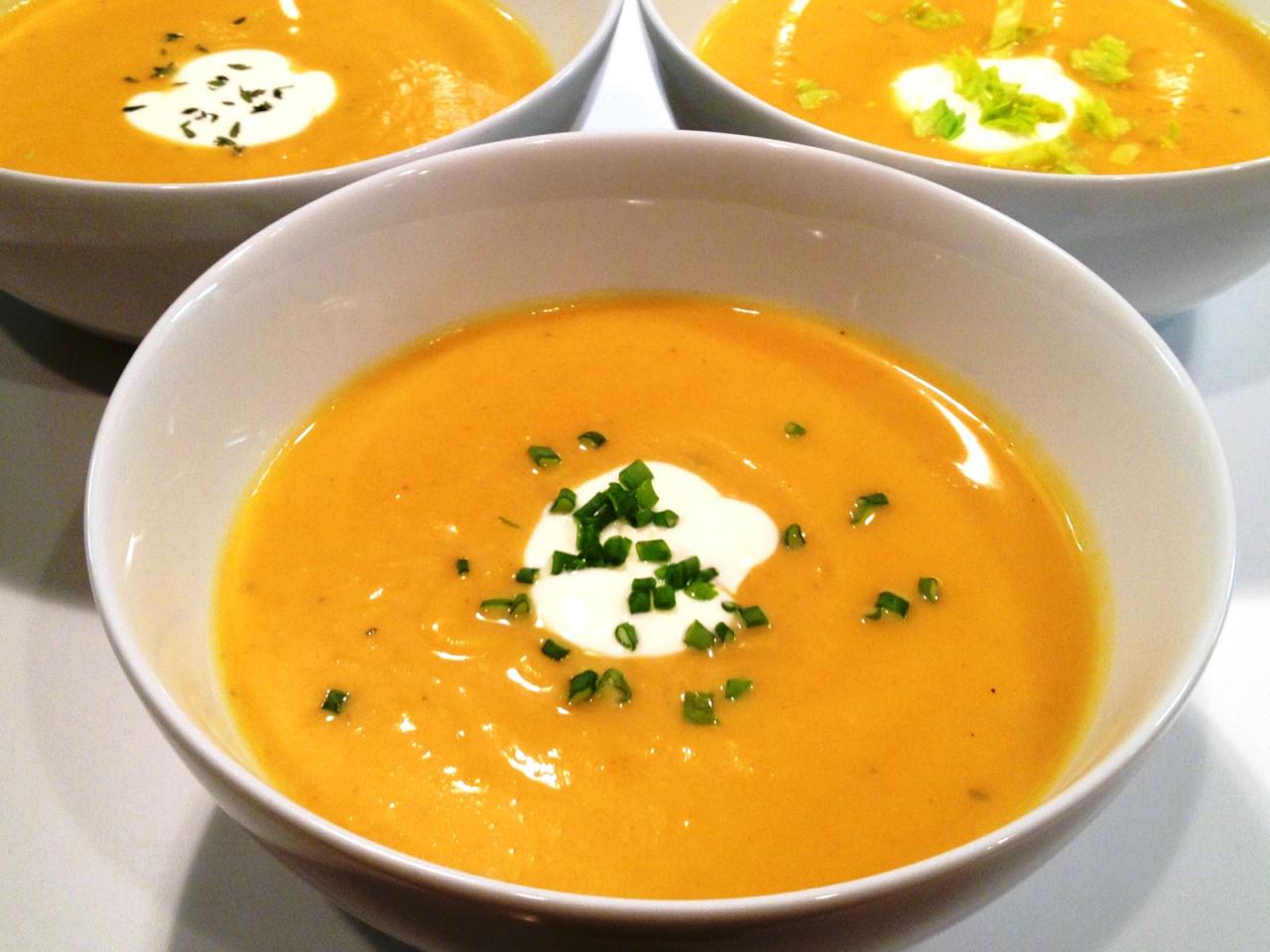 Easy recipe butternut squash soup