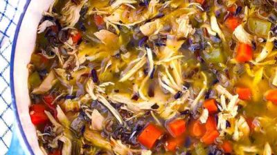 Recipe for chicken wild rice soup