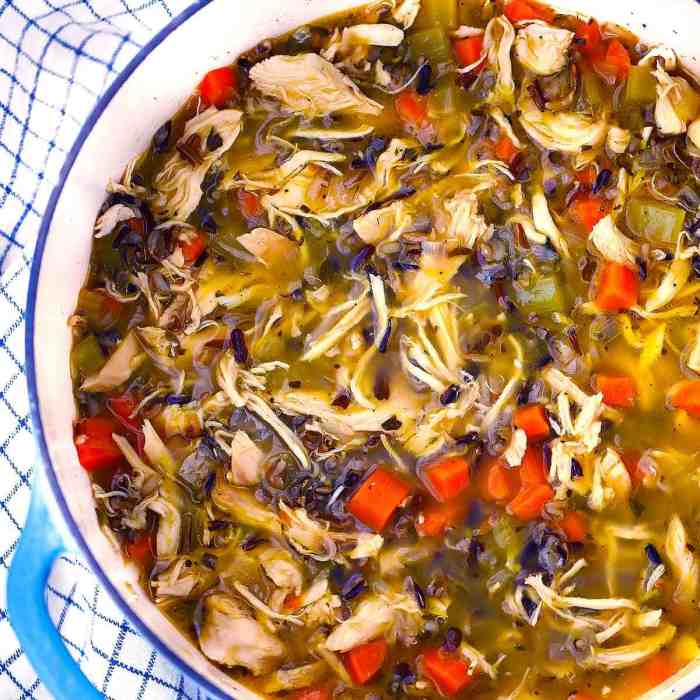 Recipe for chicken wild rice soup