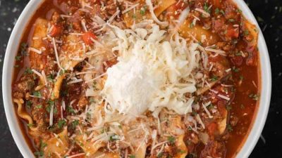 Recipes for Lasagna Soup A Culinary Exploration