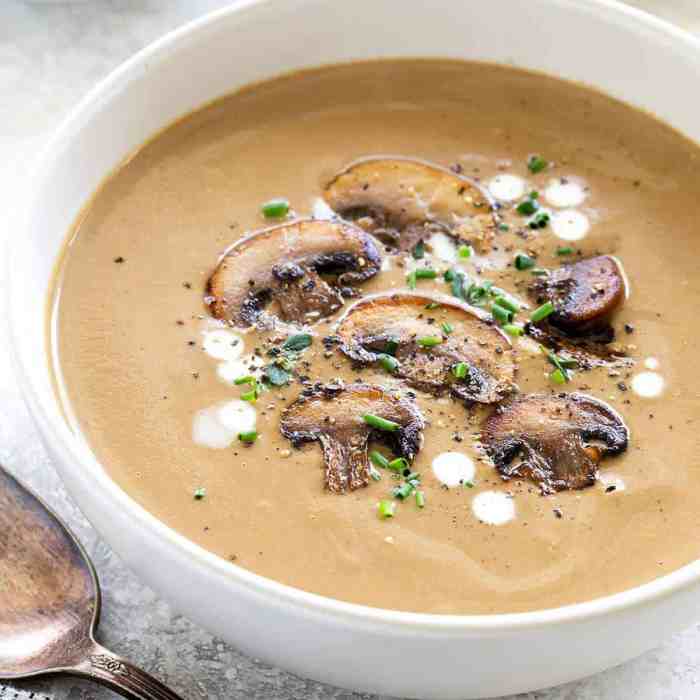 Mushroom soup recipe easy