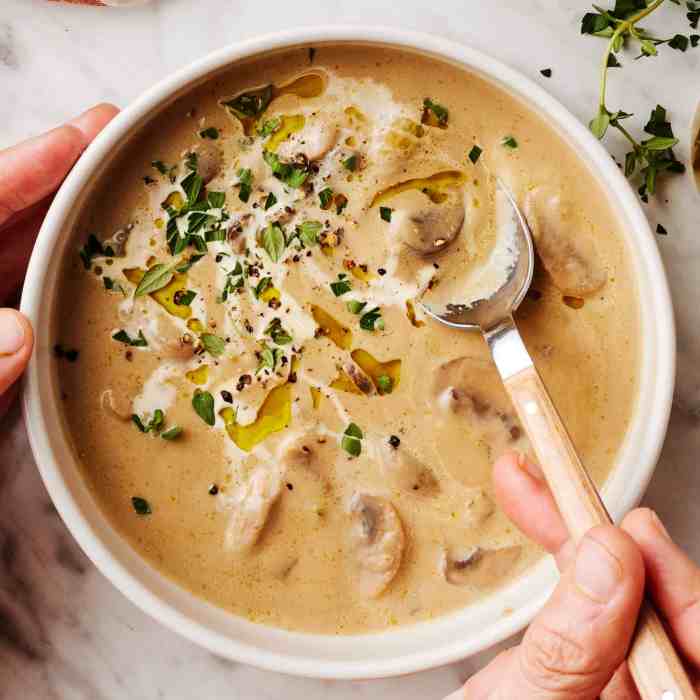 Mushroom soup recipe easy