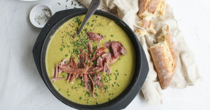 Best pea and ham soup recipe