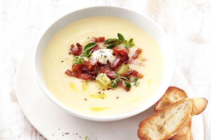 Cream of bacon soup recipes