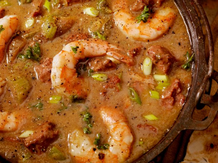 Seafood gumbo soup recipe