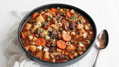 Beef stock soup recipe